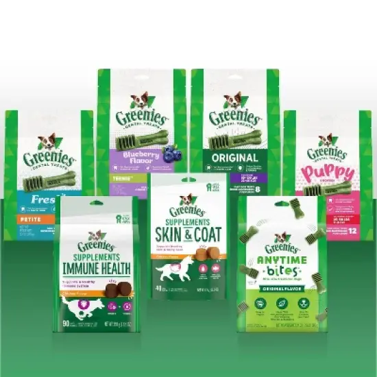 Greenies Anytime Bites Blueberry Dental Dog Treats  image {5}