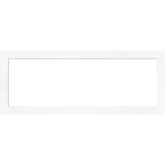 Amanti Art Cabinet White Narrow Framed Dry Erase Magnetic Board image {15}