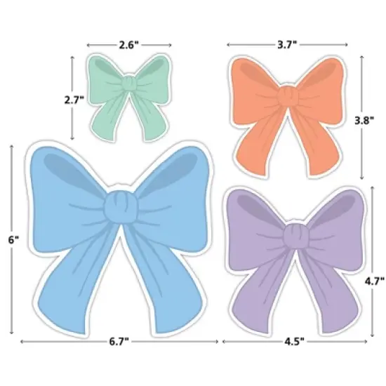 Teacher Created Resources&reg; Bows Accents, Assorted Sizes, 60 Per Pack, 3 Packs image {2}