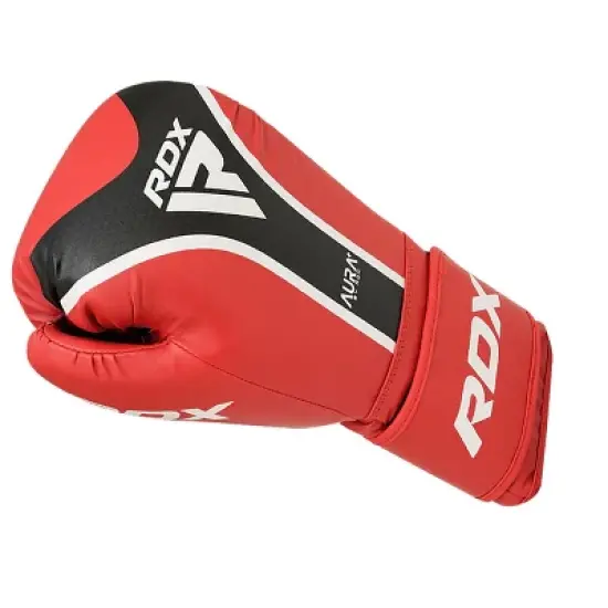 RDX Sports Aura Plus T-17 Boxing Gloves - Elite Performance Protection for Training Sessions | Premium Leather, Wrist Support, Impact Absorption image {4}
