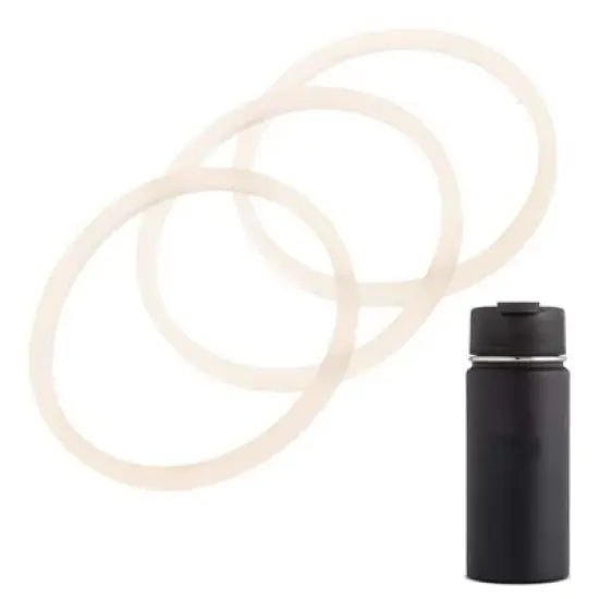 Impresa 3 Gaskets For Hydro Flask Wide Mouth Lid - No BPA / Phthalate / Latex image {7}
