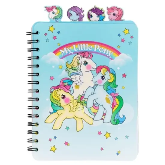Inkology, LLC My Little Pony Trio 4-Tab Spiral Notebook With 160 Dotted Sheets | 6 x 9 Inches image {9}