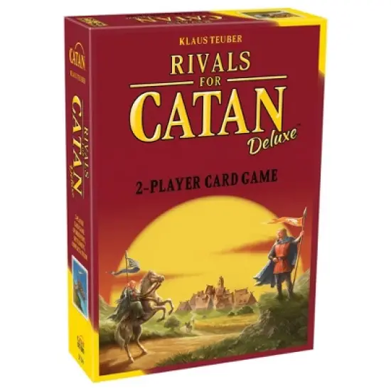 Rivals For Catan Deluxe Board Game: Strategy & Creativity, Includes Game Pieces & Instructions, 2 Players, 30-60 Min Play image {5}