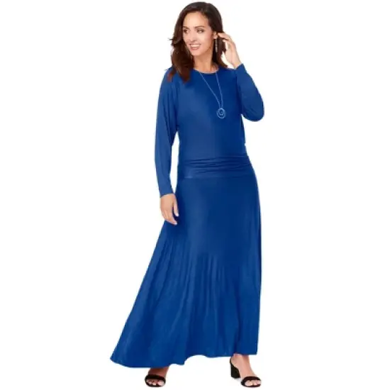 Jessica London Women&rsquo;s Plus Size 2=Piece Dolman Sleeve Skirt Set image {4}