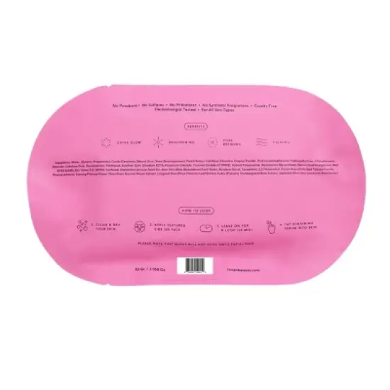 LOOPS Double Take Glow Mask - 1.058oz image {2}
