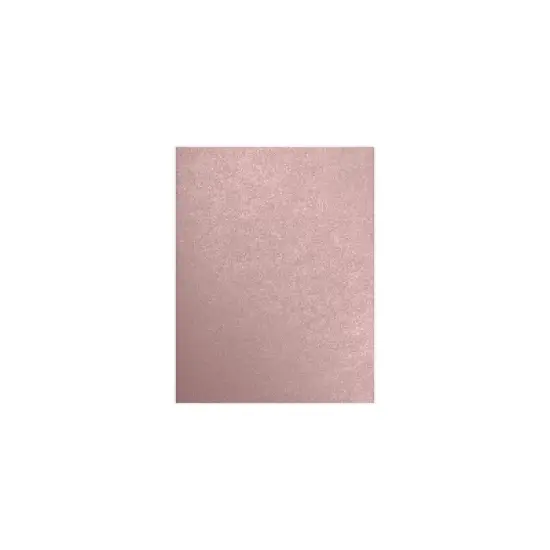 LUX 8 1/2 x 11 Cardstock 50/Pack Misty Rose Metallic - Sirio Pearl (81211-C-M203-50) image {1}