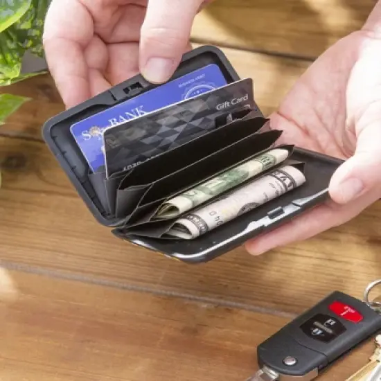 Evergreen Las Vegas Raiders, Hard Case Wallet image {1}