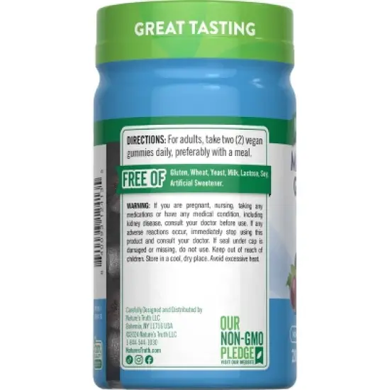 Nature's Truth Magnesium Glycinate Vegan Gummies - 28ct image {1}