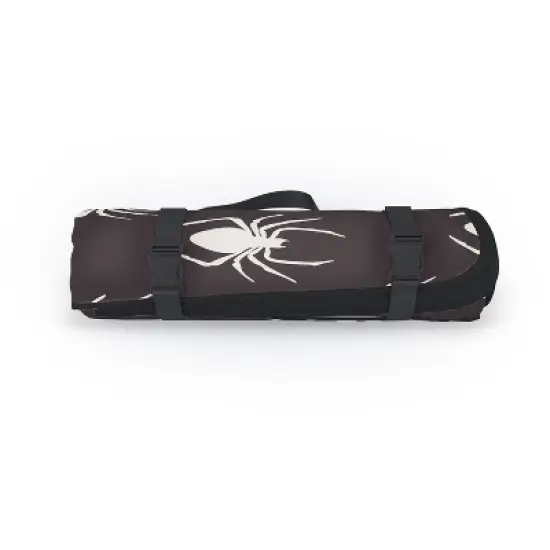 Avenie Halloween Spiders Picnic Blanket - Deny Designs image {1}