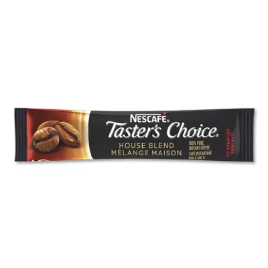 Nescaf&eacute; Taster's Choice Stick Pack, House Blend, 80/Box image {1}