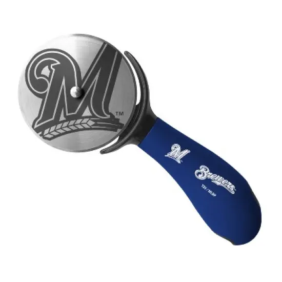 MLB Milwaukee Brewers Pizza Cutter image {2}
