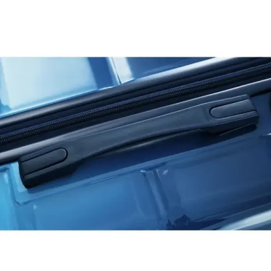 Wooakway 3-Piece 20" Pink Carry On Luggage Set with USB Port ABS PC Hard Shell Spinner Wheels Airline Approved image {6}