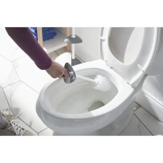 Clorox Covered Toilet Brush & Holder image {6}