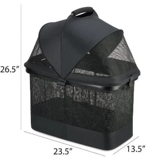 Joovy Pootler 2-In-1 Pet Stroller And Carrier image {3}