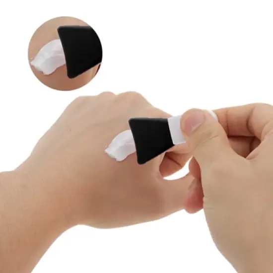 Unique Bargains Lightweight Small Flat Facial Mask Brush 1 Pc image {2}