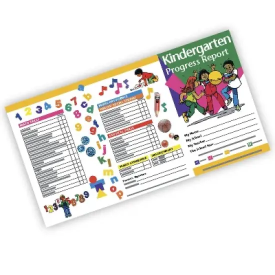 Hayes Publishing Kindergarten Progress Report, 10 Per Pack, 6 Packs image {2}
