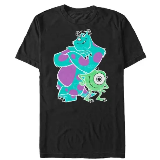 Men's Monsters Inc Sulley Mike Buds T-Shirt image {4}