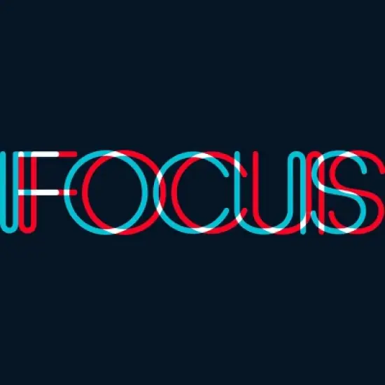 Men's Design By Humans FOCUS By BLACKSTONE Tank Top image {1}