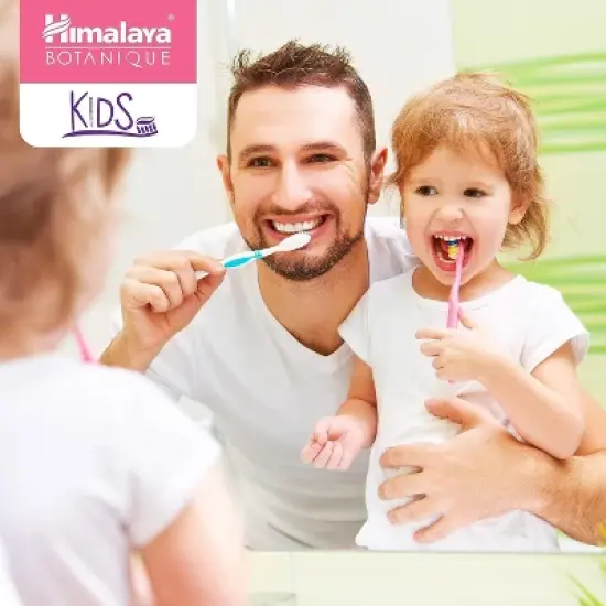 Himalaya Botanique Kids Toothpaste, Bubble Gum Flavor 4 oz image {5}
