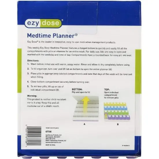 Ezy Dose Pill Organizer 1 ea image {1}