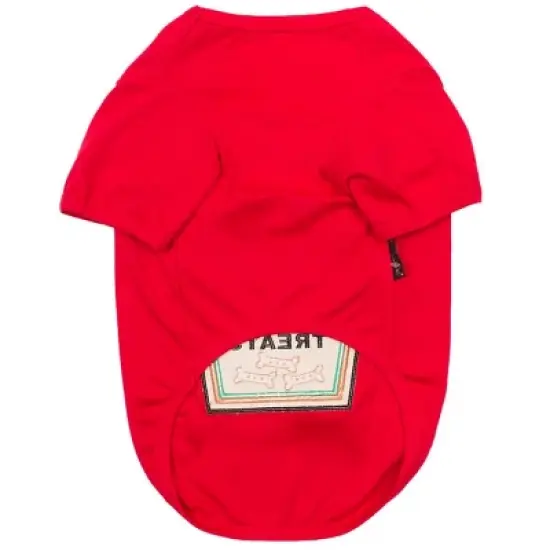 Parisian Pet 'Ketchup Licker' Halloween Dog Costume - Fun Red Outfit for Dogs & Cats image {1}