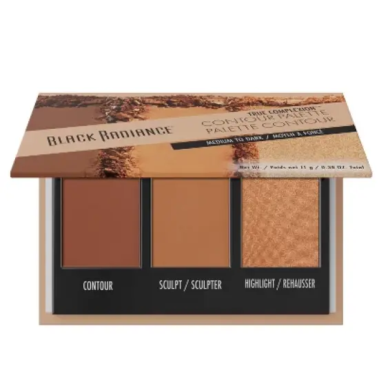 Black Radiance True Complexion Contour Palette - 0.38oz image {6}