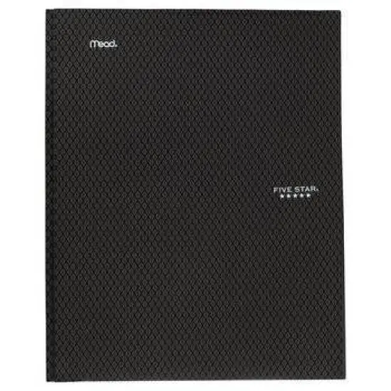 Five Star 2 Pocket Plastic Folder with Prongs (Colors May Vary): Stationery, Multicolor, 25 Sheet Capacity, Internal Pockets image {10}