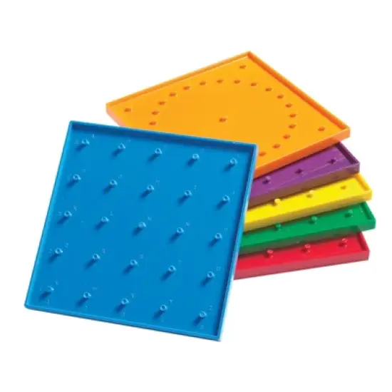 Edx Education Double-Sided Geoboard Set image {6}