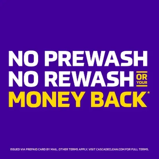 Cascade Mountain Platinum Plus Action Pacs Dishwasher Detergent - 33.8oz/52ct image {6}