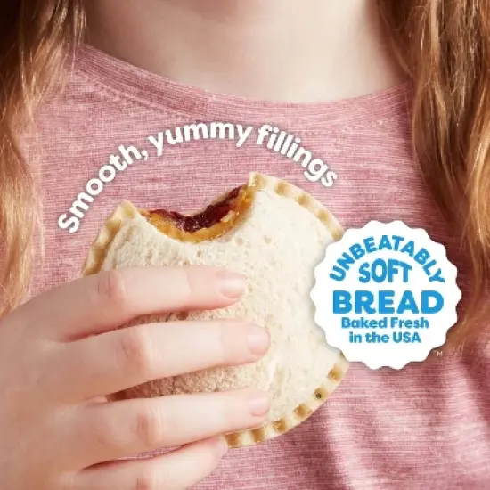 Smucker's Uncrustables Frozen Peanut Butter & Strawberry Jam Sandwich image {3}