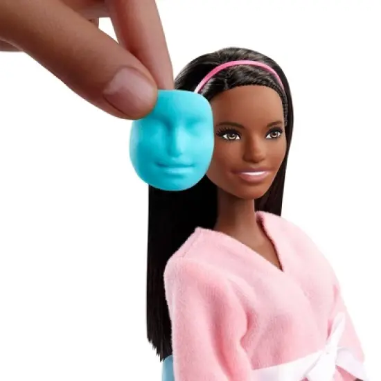 Barbie Face Mask Spa Day Playset image {3}