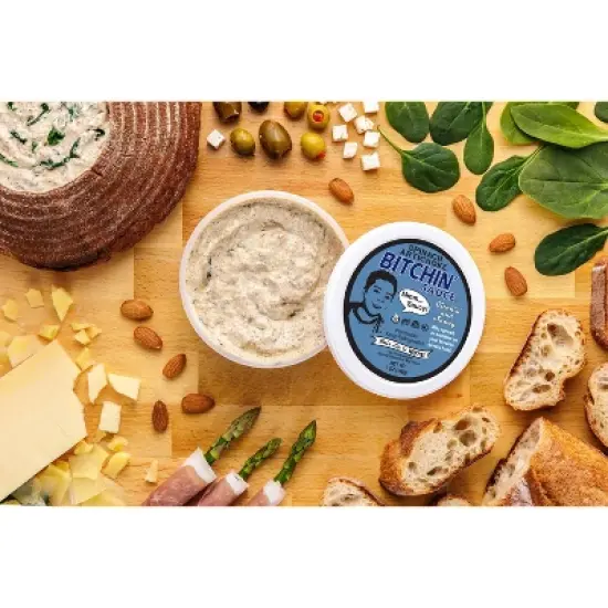 Bitchin' Sauce Spinach Artichoke Almond Dip - 7oz image {1}