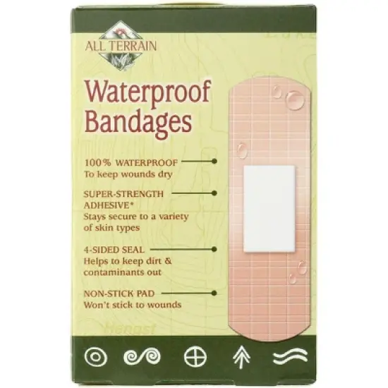 All Terrain Waterproof Strong-Strip Bandages Latex Free - 20 ct image {1}