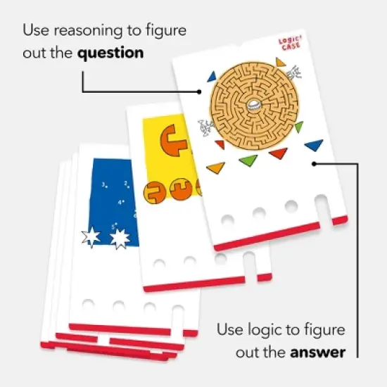 HABA Logic! CASE Starter Set - Brain Building Puzzles for Ages 7+ image {5}
