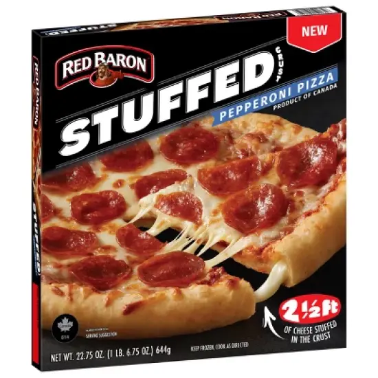 Red Baron Pepperoni Stuffed Crust Frozen Pizza - 22.75oz image {3}