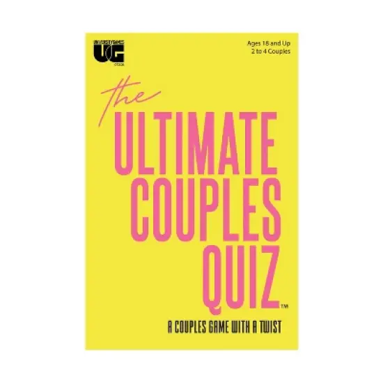 The Ultimate Couples Quiz: Social Skills Board Game by University Games, 4-8 Players, Party Cards Included image {1}