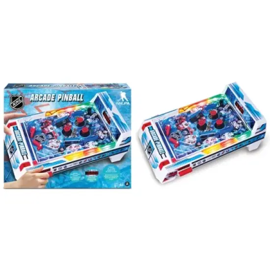 Ambassador Games: NHL Arcade Pinball - Light & Sound Tabletop Sports Game,Age 6+ image {4}