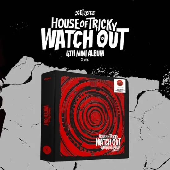 xikers - HOUSE OF TRICKY : WATCH OUT (X Ver.) (Target Exclusive, CD) image {3}