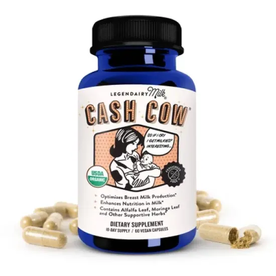 Legendairy Milk Cash Cow Vegan Supplement Capsule - 60ct image {6}