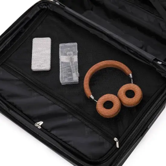 InUSA Elysian Lightweight Hardside Carry On Spinner 3pc Luggage Set image {12}