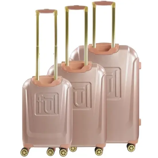 Disney Ful Running Mickey Mouse Molded  Hardside 3 pc luggage set image {2}