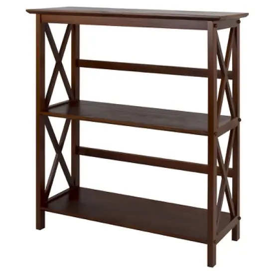 33.5" Montego 3 Tier Bookcase - Flora Home image {7}