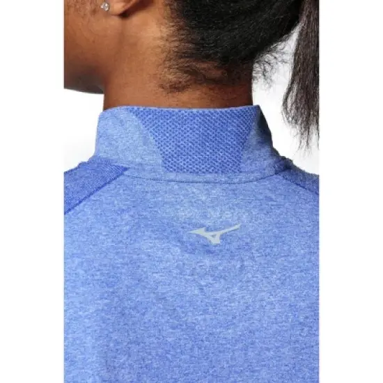 Mizuno Women's Seamless 1/4 Zip Volleyball Jacket image {4}