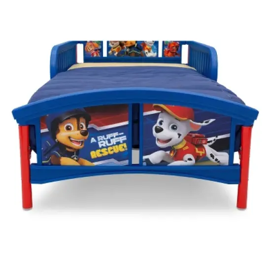PAW Patrol Plastic Toddler Bed - Delta Children image {4}
