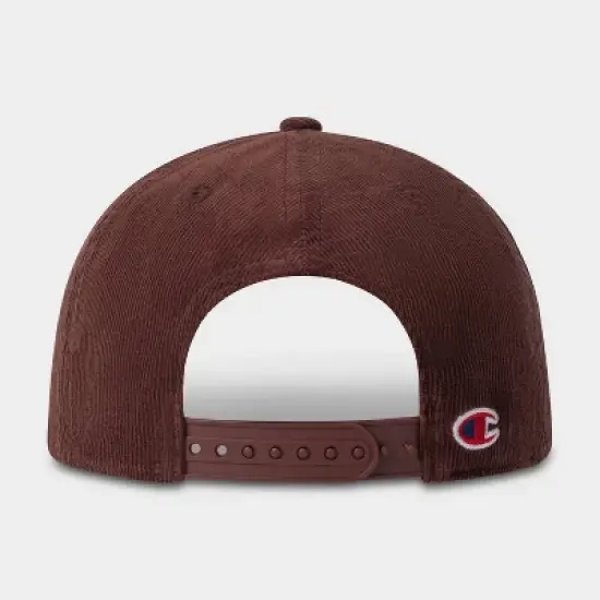 Champion Adult Hobby Corduroy Baseball Hat - Ruby image {1}