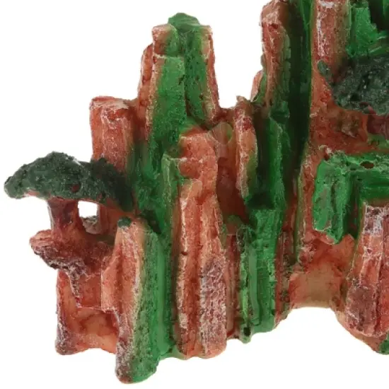 Unique Bargains 1pcs Aquarium Landscape Mountain, Artificial Aquatic Rock Stone for Fish Tank Terrarium Decoration, 6.02" image {4}