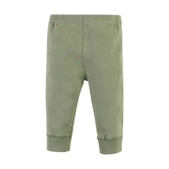 Hudson Baby Infant Boy Cotton Bodysuit and Pant Set, Going On Safari Short Sleeve image {4}