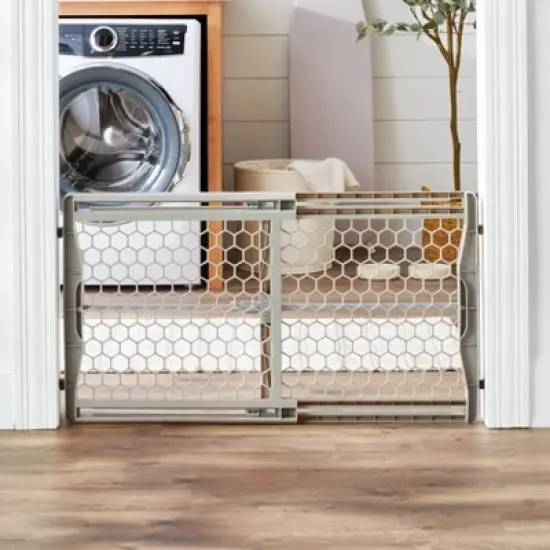 Carlson Expandable Gate for Dog Crate - Gray image {6}