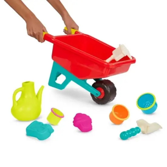 B. toys Wheelbarrow Activity Set - 9pc image {4}