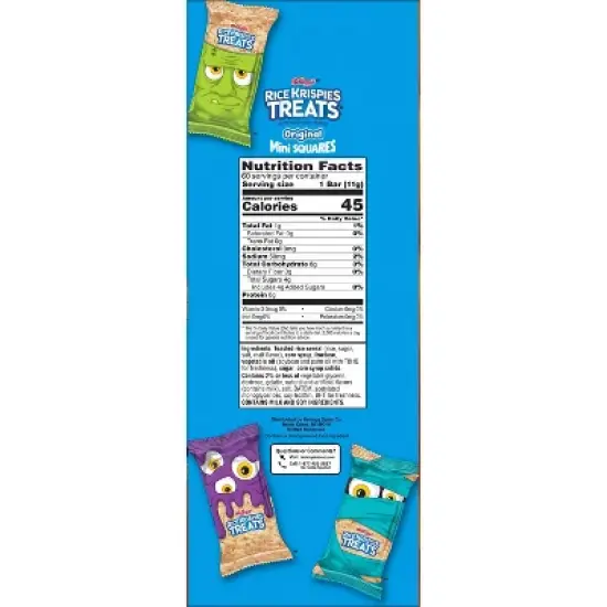 Rice Krispies Treats Halloween Mini Marshmallow Squares - 23.2oz/60ct image {1}
